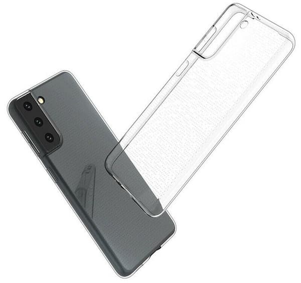 Transparent Silikon TPU-Skal till Samsung S21 Plus
