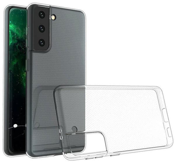 Transparent Silikon TPU-Skal till Samsung S21 Plus
