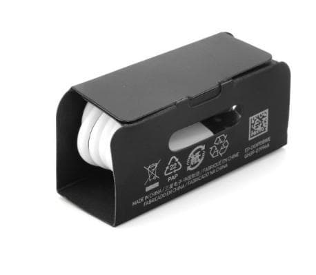 Två (2) st original Samsung USB-C datladdningskablar