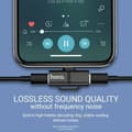 Miniatyrbild 1 av 5: HOCO Adapterkontakt - dual lightning LS20 svart