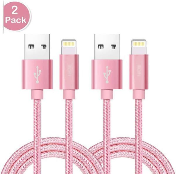 2 st hög kvalite 1 m iphone kabel