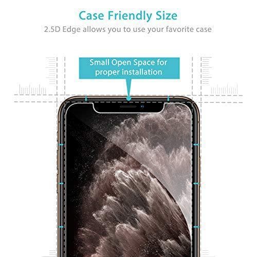 3 st Härdat glas för iphone Xs