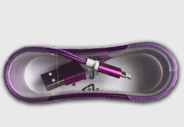 1.5M USB Synk Data laddning kabel för iPhone 8 7 6 5