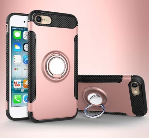 Iphone 7/8 plus fodral med Roterande ring