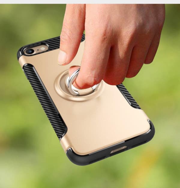 Iphone 7/8 plus fodral med Roterande ring