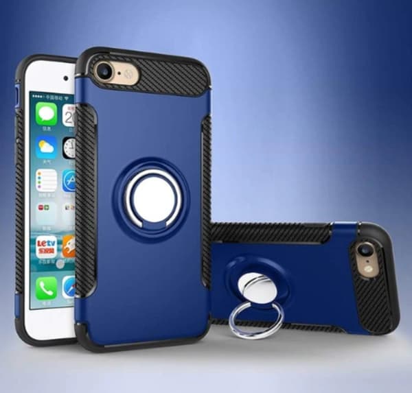 Iphone 7/8 plus fodral med Roterande ring