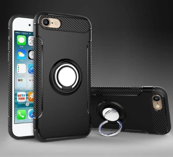Iphone 7/8 fodral med Roterande ring