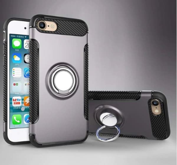 Iphone 7/8 fodral med Roterande ring