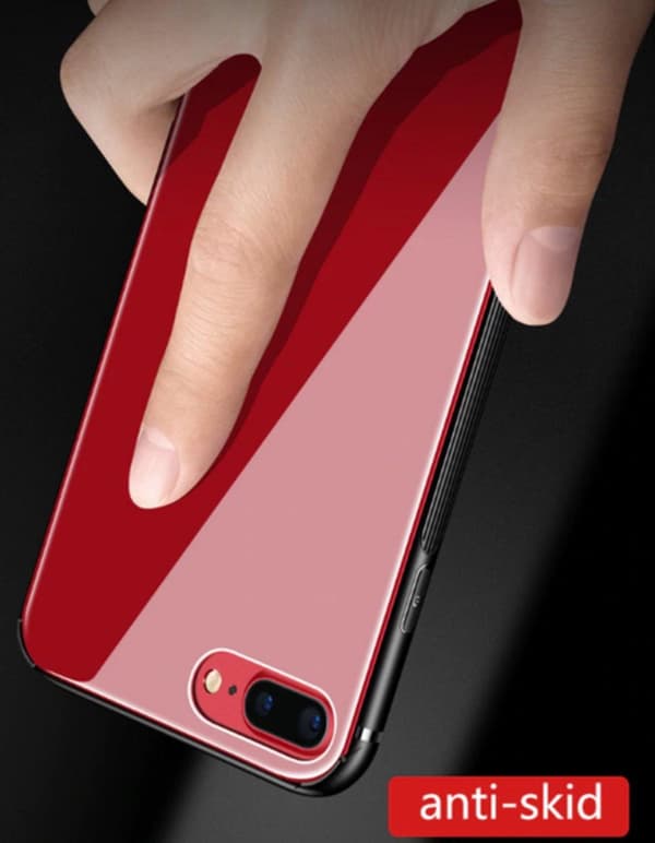 Glas fodral För Iphone 7/8 plus