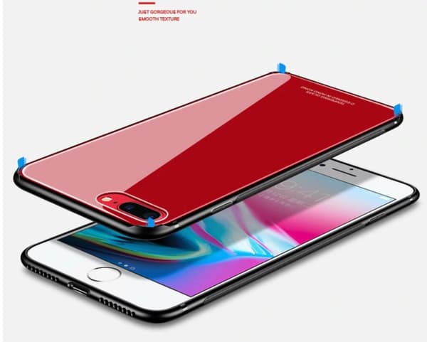 Glas fodral För Iphone 7/8 plus