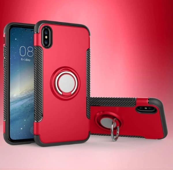 Iphone X/Xs fodral med Roterande ring