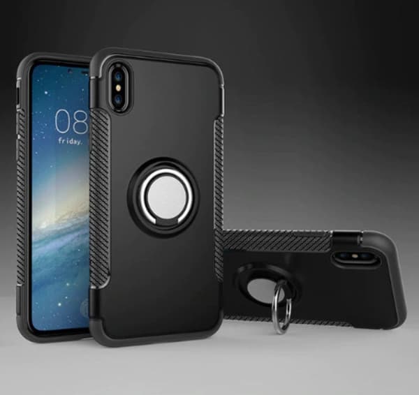 Iphone X/Xs fodral med Roterande ring