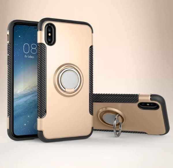 Iphone X/Xs fodral med Roterande ring