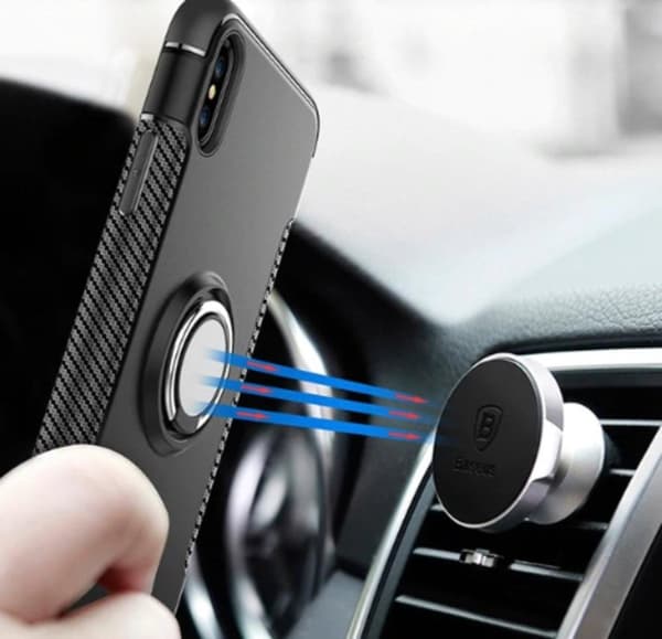 Iphone X/Xs fodral med Roterande ring