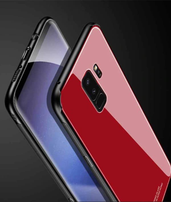 Glas fodral För Samsung Galaxy S9