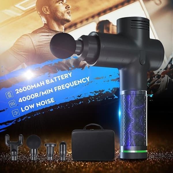 SHULE Massage gun svart