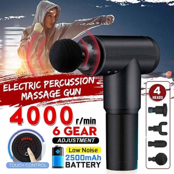 SHULE Massage gun svart