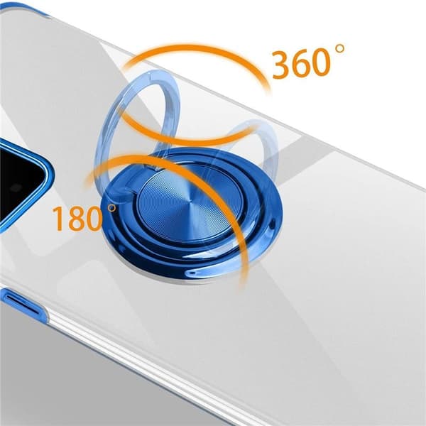 magnetfodral med ring för samsung note 20|blå