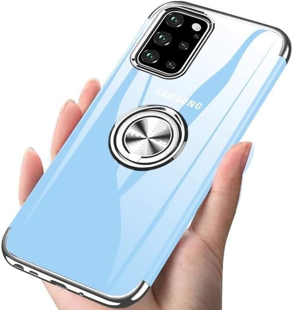 magnetfodral med ring för samsung note 20|blå