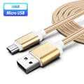 Miniatyrbild 1 av 6: 2 st 3m (micro-usb) för PS4-kontroll|guld
