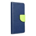 Miniatyrbild 1 av 8: Fancy Book case for IPHONE 12 / 12 PRO navy/lime