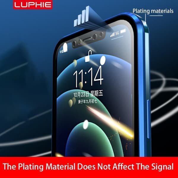 magnetfodral för iphon 12 mini lila