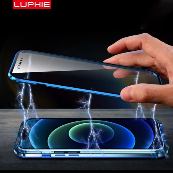 magnetfodral för iphon 12 mini lila