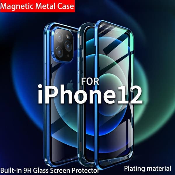 magnetfodral för iphon 12 mini lila