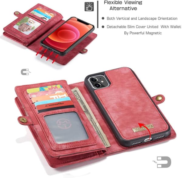 caseme 008 för iphone 12 pro mörk