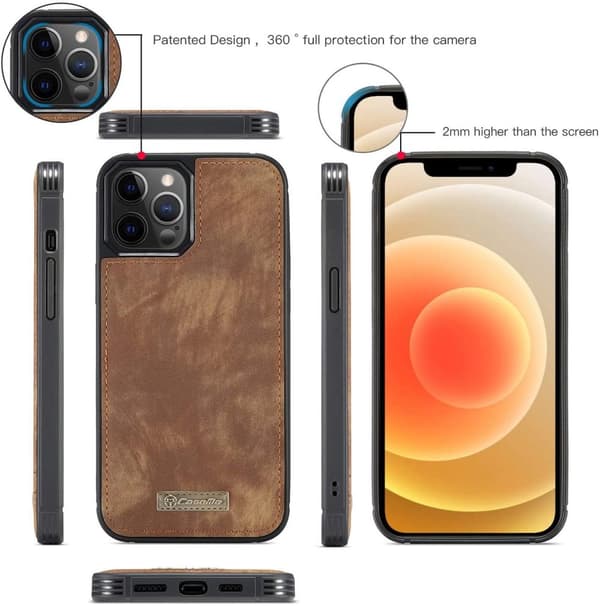 caseme 008 för iphone 12 pro mörk
