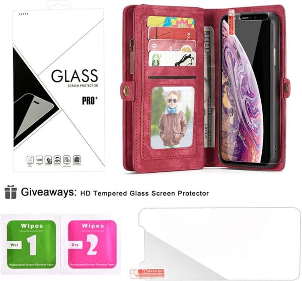 caseme 008 för iphone 12 mini röd