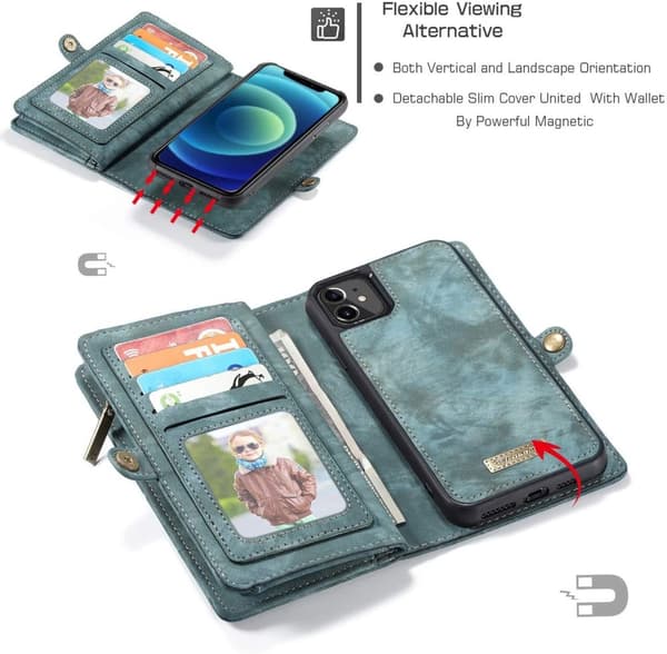 caseme 008 för iphone 12 pro grön