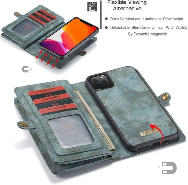 caseme 008 för iphone 12 pro grön
