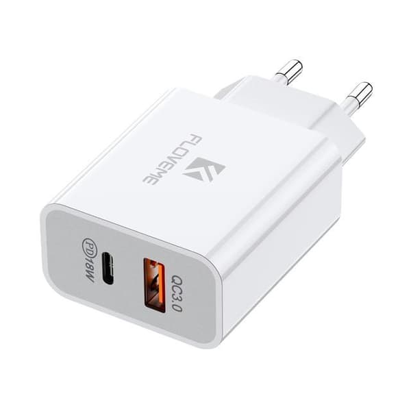 FLOVEME 18Wsnabbladdare usb-c och USB