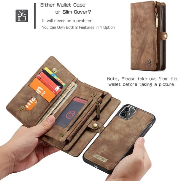 caseme 008 för iphone 12 mini mörk