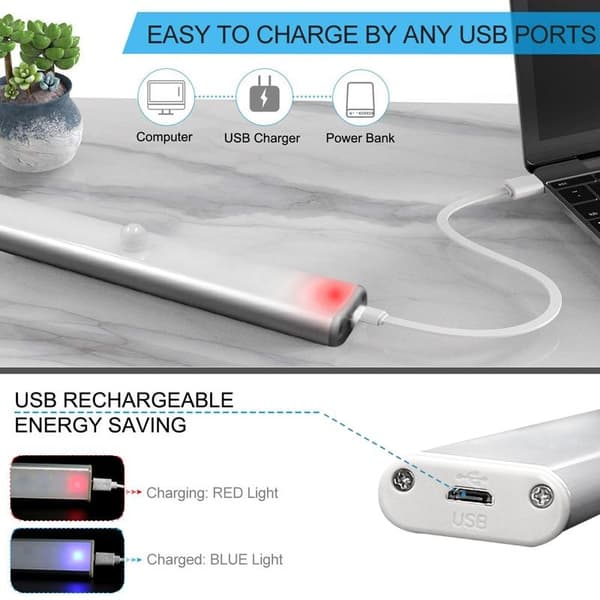 LED-rörelsesensor nattlampa