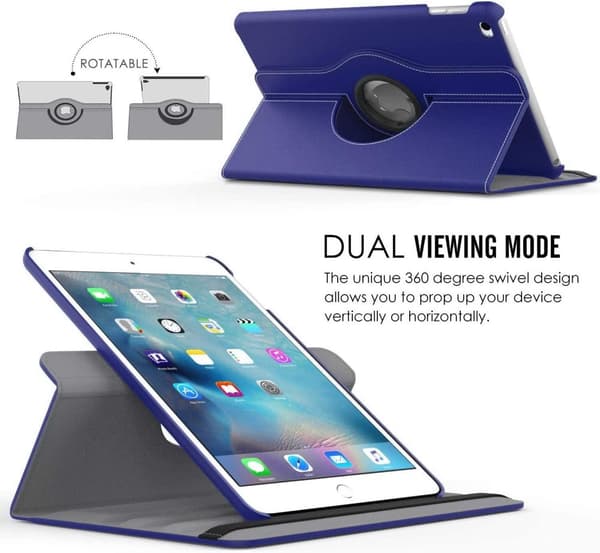 iPad7 fodral,10,2" blå
