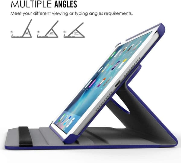 iPad7 fodral,10,2" blå