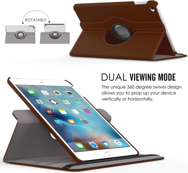 iPad / iPad Air 2 fodral, 9,7" brun