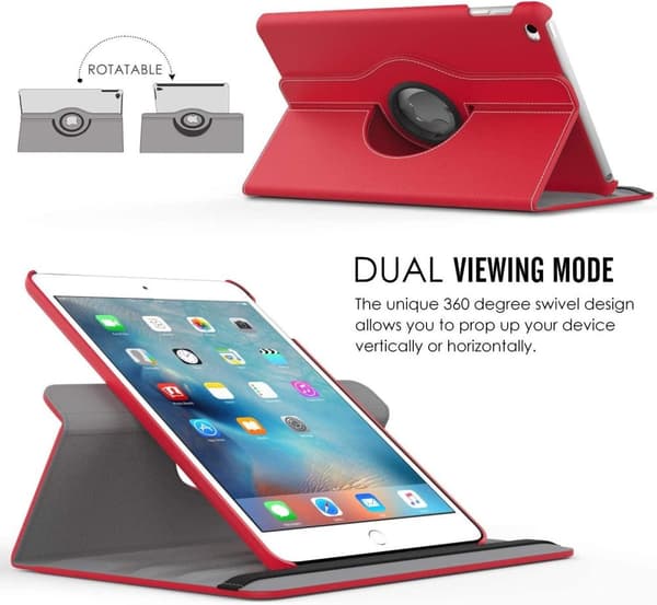 iPad air/iPad Air2 fodral, 9,7"röd