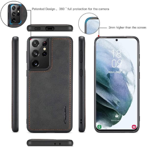 CaseMe 018 för iphone 12pro max Plånboksfodral|brun