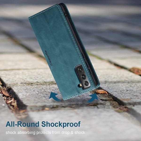 CaseMe 018 för Samsung Galaxy S21  Plånboksfodral|grön