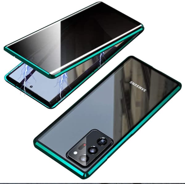 Sekretess magnetfodral för Samsung Galaxy S20 Ultra grön