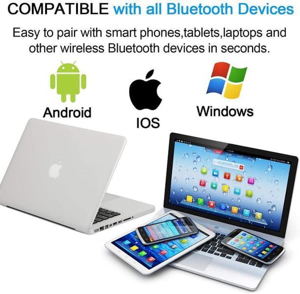 Bluetooth-hatt med pompon (blå)