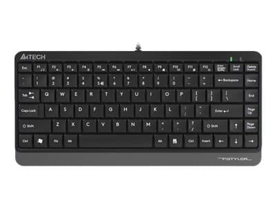 A4Tech Fstyler FK11 - Tangentbord - USB - QWERTY - amerikansk - grå