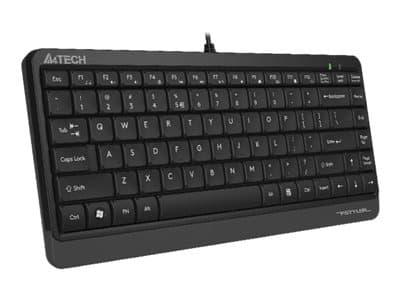 A4Tech Fstyler FK11 - Tangentbord - USB - QWERTY - amerikansk - grå