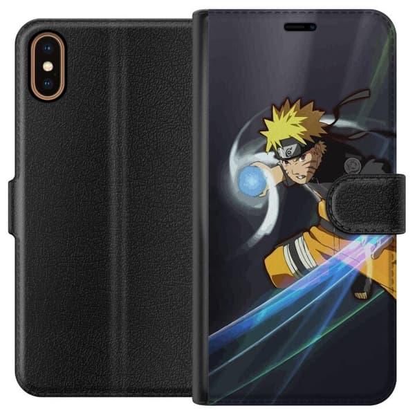 Apple iPhone X Lompakkokotelo Naruto