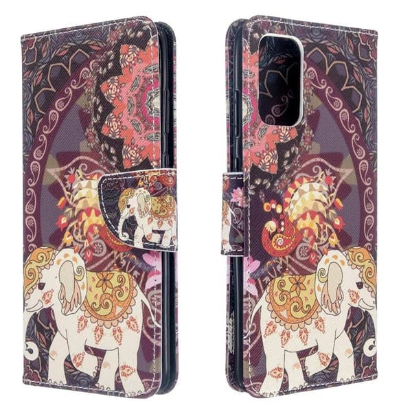 Plånboksfodral Huawei P Smart 2021 – Indiskt / Elefant