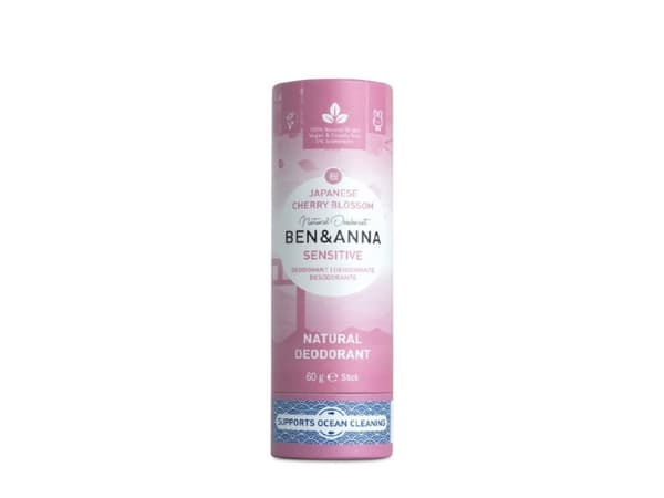 Ben&Anna Sensitive Natural Natural Deodorant for sensitiv hud, 60g