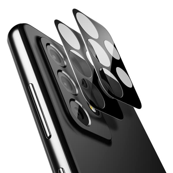Spigen Samsung Galaxy A52/A52s 5G Kamerabeskytter Glas.tR Optik 2-pack Sort